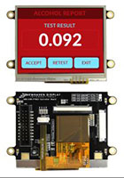 3.5 Inch (in) Diagonal Size Premium Multi-Domain Vertical Alignment (MVA) Resistive Graphic Liquid Crystal Display (LCD) Display Module