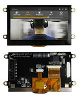 4.3 Inch (in) Diagonal Size Standard Resistive Graphic Liquid Crystal Display (LCD) Display Module    