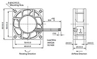 San Ace 60W Series Splash Proof Fans-3