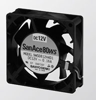 San Ace 80WS Series Splash Proof Fans