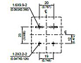 511H - Bottom View of Terminal Printed Circuit Board (PCB) Layout