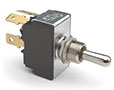 Double Pole Double Throw (DPDT) Reversing Polarity Toggle Switch