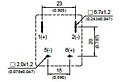 HD013 - Bottom View of Terminal Printed Circuit Board (PCB) Layout