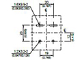 HD022 - Bottom View of Terminal Printed Circuit Board (PCB) Layout