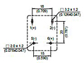 HV010 - Bottom View of Terminal Printed Circuit Board (PCB) Layout