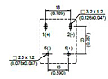 HV011 - Bottom View of Terminal Printed Circuit Board (PCB) Layout