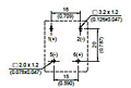 HV012 - Bottom View of Terminal Printed Circuit Board (PCB) Layout