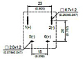 HV013 - Bottom View of Terminal Printed Circuit Board (PCB) Layout