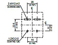 HV024 - Bottom View of Terminal Printed Circuit Board (PCB) Layout