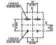 MV011 - Bottom View of Terminal Printed Circuit Board (PCB) Layout