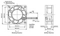 San Ace 60W Series Splash Proof Fans-3